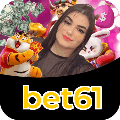 Interface do aplicativo bet61 mostrando jogos disponíveis no iOS e Android
